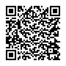 QR kód a telefonszámhoz +56224025308