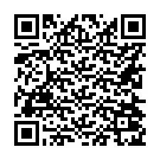 QR код за телефонен номер +56224025317