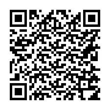 Código QR para número de teléfono +56225714215