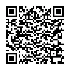 QR Code pour le numéro de téléphone +56225738901