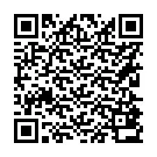 QR Code pour le numéro de téléphone +56225832251