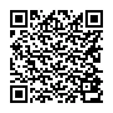 Codice QR per il numero di telefono +56225832362