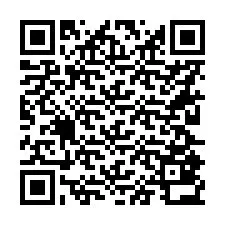 QR-code voor telefoonnummer +56225832374