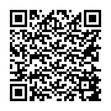 QR Code pour le numéro de téléphone +56225887603