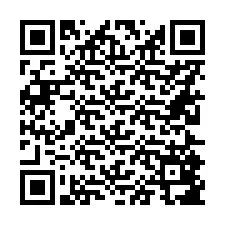 QR-koodi puhelinnumerolle +56225887617