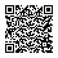 QR kód a telefonszámhoz +56226077541