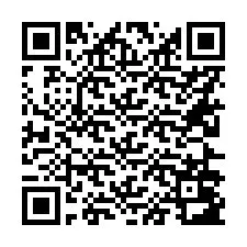 QR-code voor telefoonnummer +56226083903