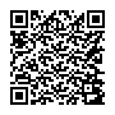 QR-code voor telefoonnummer +56226083939