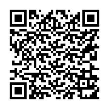 QR код за телефонен номер +56226111000