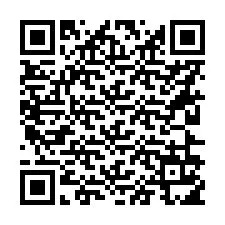 QR Code pour le numéro de téléphone +56226115400