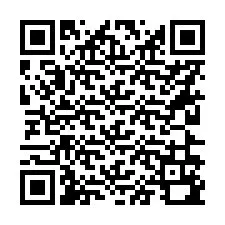 QR Code pour le numéro de téléphone +56226190000