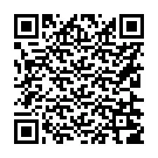 Código QR para número de telefone +56226206101