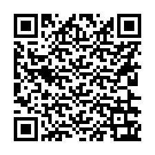 QR Code pour le numéro de téléphone +56226363400