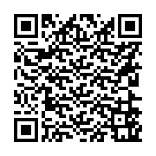 QR-koodi puhelinnumerolle +56226561000