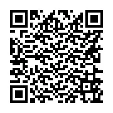 QR-code voor telefoonnummer +56226565006