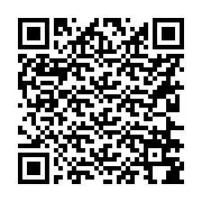 QR Code สำหรับหมายเลขโทรศัพท์ +56226784600