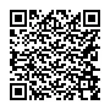 QR Code สำหรับหมายเลขโทรศัพท์ +56226958375