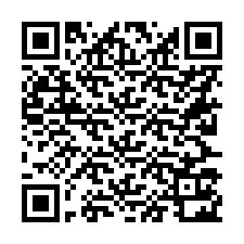 QR kód a telefonszámhoz +56227122128