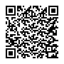 QR kód a telefonszámhoz +56227122163