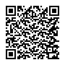 Código QR para número de teléfono +56227122376