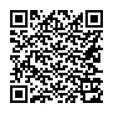 QR-code voor telefoonnummer +56227122477