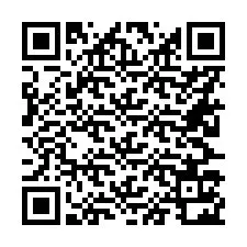 Código QR para número de telefone +56227122537