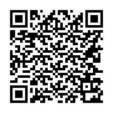 QR-code voor telefoonnummer +56227122573