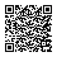 Código QR para número de telefone +56227139996