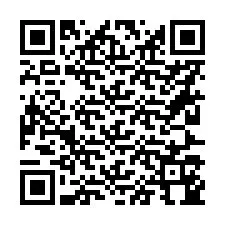 QR код за телефонен номер +56227144101