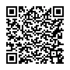 Código QR para número de telefone +56227144155