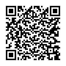 QR-код для номера телефона +56227189023