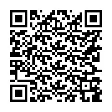 QR код за телефонен номер +56227189024