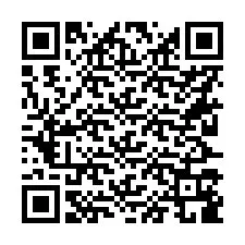 QR kód a telefonszámhoz +56227189064