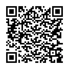 Kode QR untuk nomor Telepon +56227189103