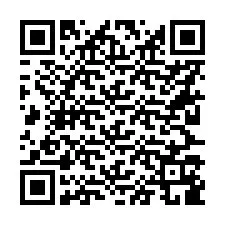 QR Code สำหรับหมายเลขโทรศัพท์ +56227189124