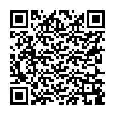 Código QR para número de telefone +56227189204