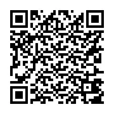 Codice QR per il numero di telefono +56227407000