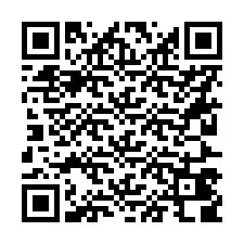 Código QR para número de teléfono +56227408000