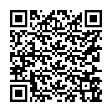 Código QR para número de teléfono +56227565500