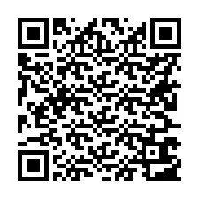 Código QR para número de teléfono +56227603036