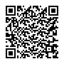 Código QR para número de telefone +56227678000