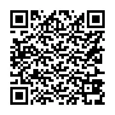 Codice QR per il numero di telefono +56227839809