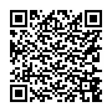 QR-code voor telefoonnummer +56227849200