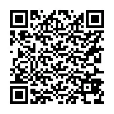 QR Code pour le numéro de téléphone +56227878900