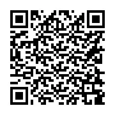 QR-koodi puhelinnumerolle +56228389149