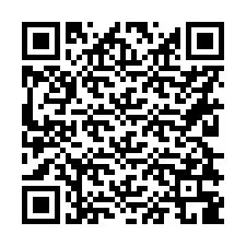 QR kód a telefonszámhoz +56228389161