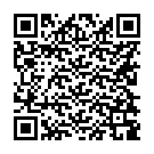 QR код за телефонен номер +56228389166