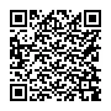 Kod QR dla numeru telefonu +56228389191