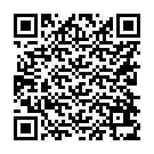 QR Code pour le numéro de téléphone +56228635698