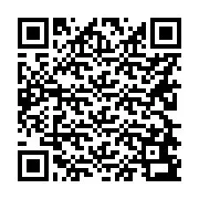 QR kód a telefonszámhoz +56228693122